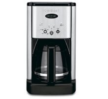 Cuisinart DCC-1200P1 Brew Central 12-Cup Programmable Coffeemaker Coffee Maker, Carafe, Brushed Chrome
