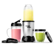 Magic Bullet Blender, Small, Silver, 11 Piece Set