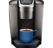 Keurig K-Elite Single Serve K-Cup Pod Coffee Maker, with Strength and Temperature Control, Iced Coffee Capability, 8 to 12oz Brew Size, Programmable, Brushed Slate