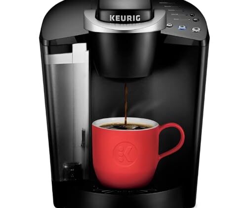 Keurig K-Classic Single Serve K-Cup Pod Coffee Maker, with 3 Brew Sizes, 48oz Removable Reservoir, Black Keurig K-Classic Single Serve K-Cup Pod Coffee Maker, with 3 Brew Sizes, 48oz Removable Reservoir, Black