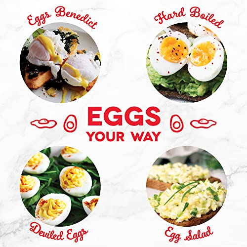 Eggs cooked with DASH Rapid Egg Cooker